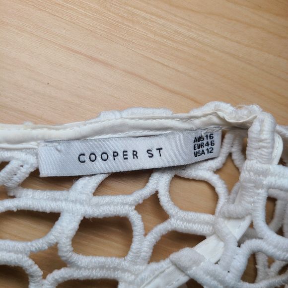 Cooper St Crochet Dress from Free People Size 12 - Picture 2 of 6